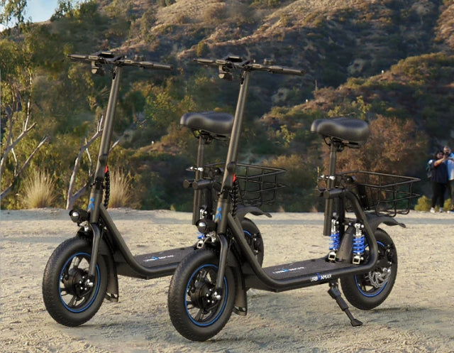 sit down electric scooter