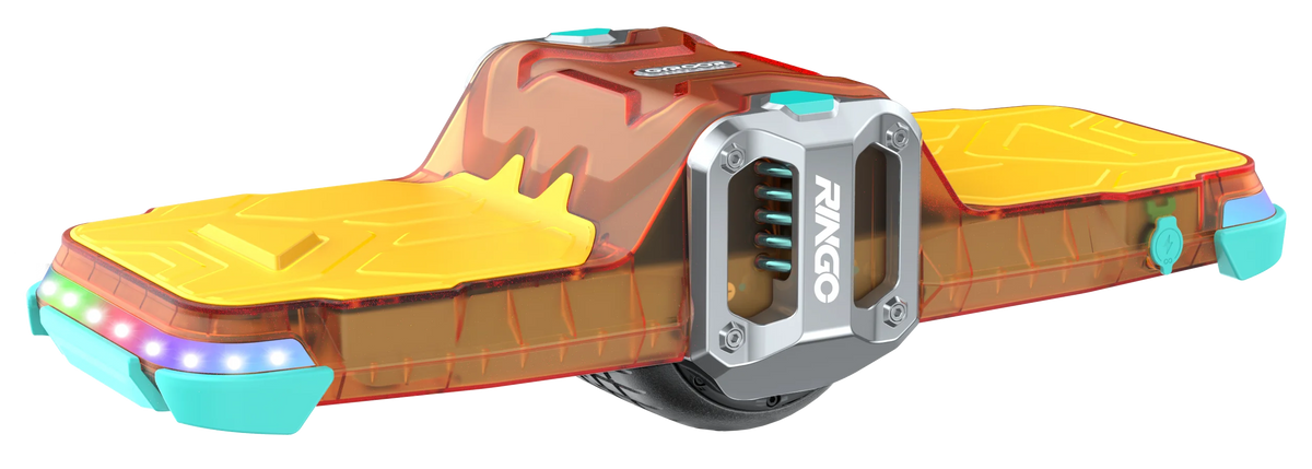 GYROOR Ringo Electric Balance Board, 250W Peak Motor, 6.2 MPH, 5-Inch Wheels, UL 2272 Certified, 132 lb Capacity