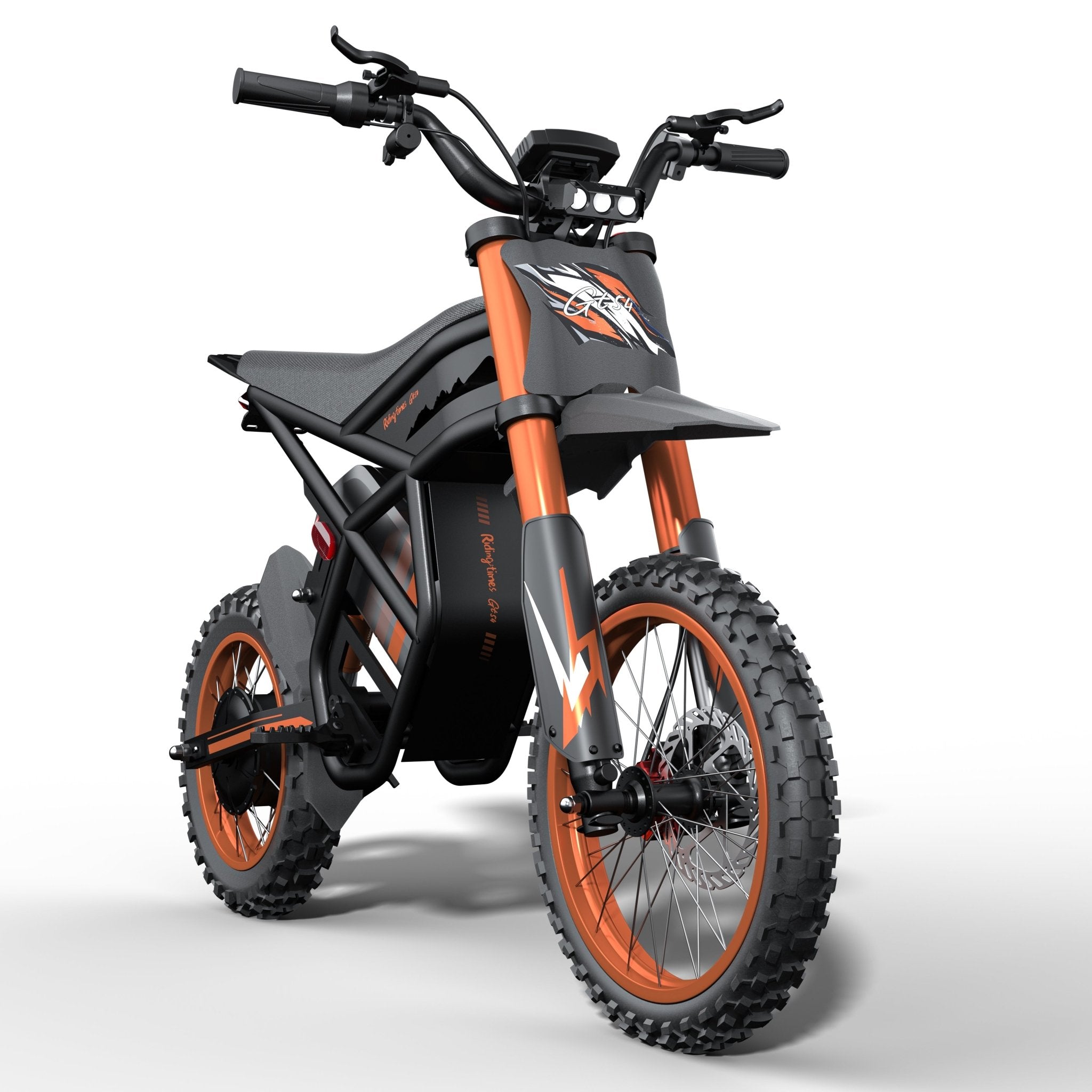 Vélo de saleté électrique, moto électrique 2400W (pic), max 37 mph et 85 milles de longueur (amélioré)