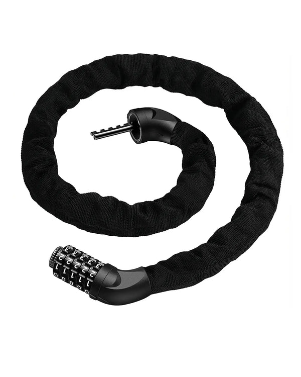 High Security 5 Digit Combination Anti Theft Bike Chain Lock ChainLock-Black-2.6ft ChainLock-Black-3.2ft ChainLock-Black-3.6ft ChainLock-Pink-2.6ft ChainLock-Pink-3.2ft ChainLock-Pink-3.6ft