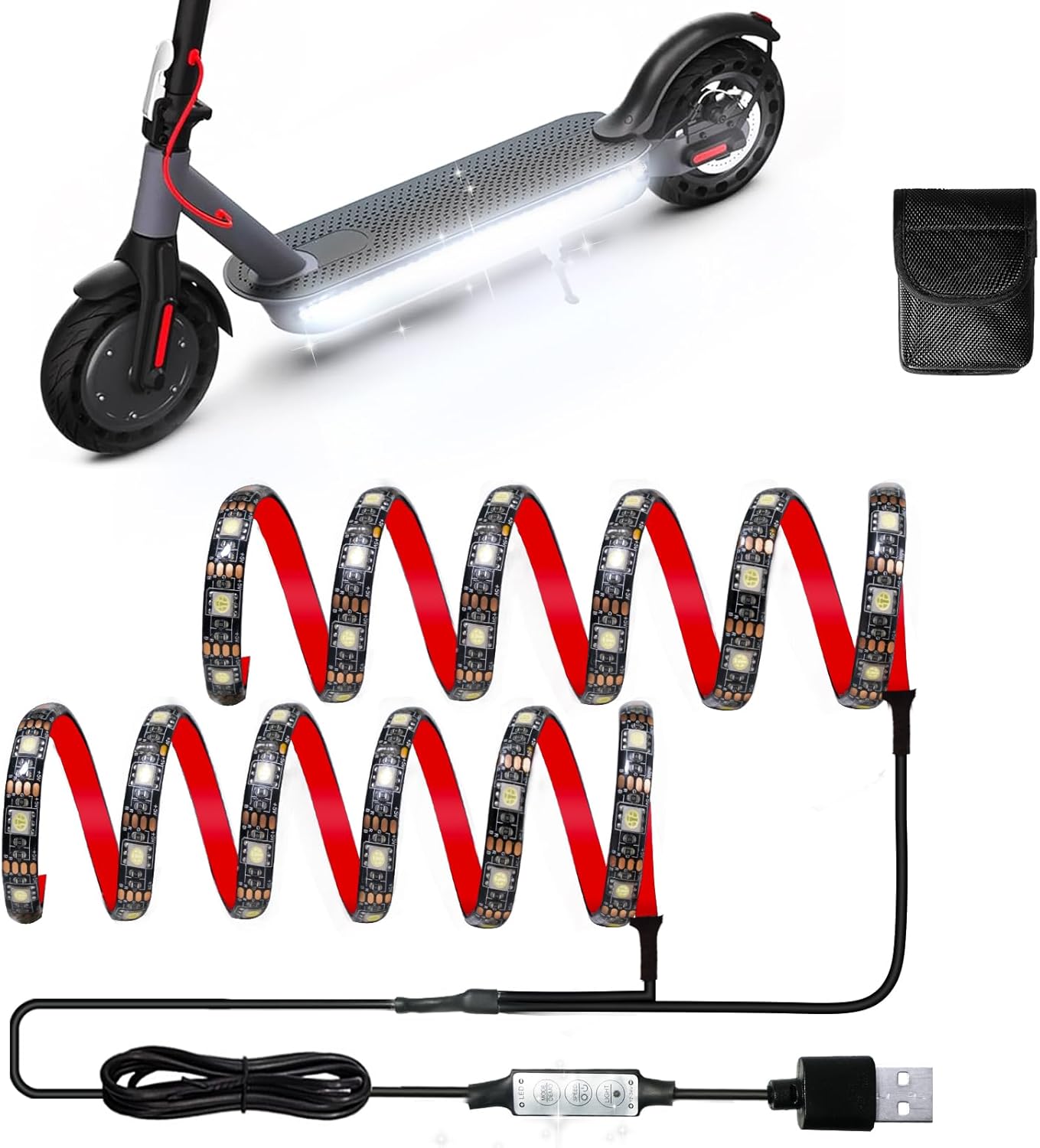 Led Lights for Scooter Night Riding