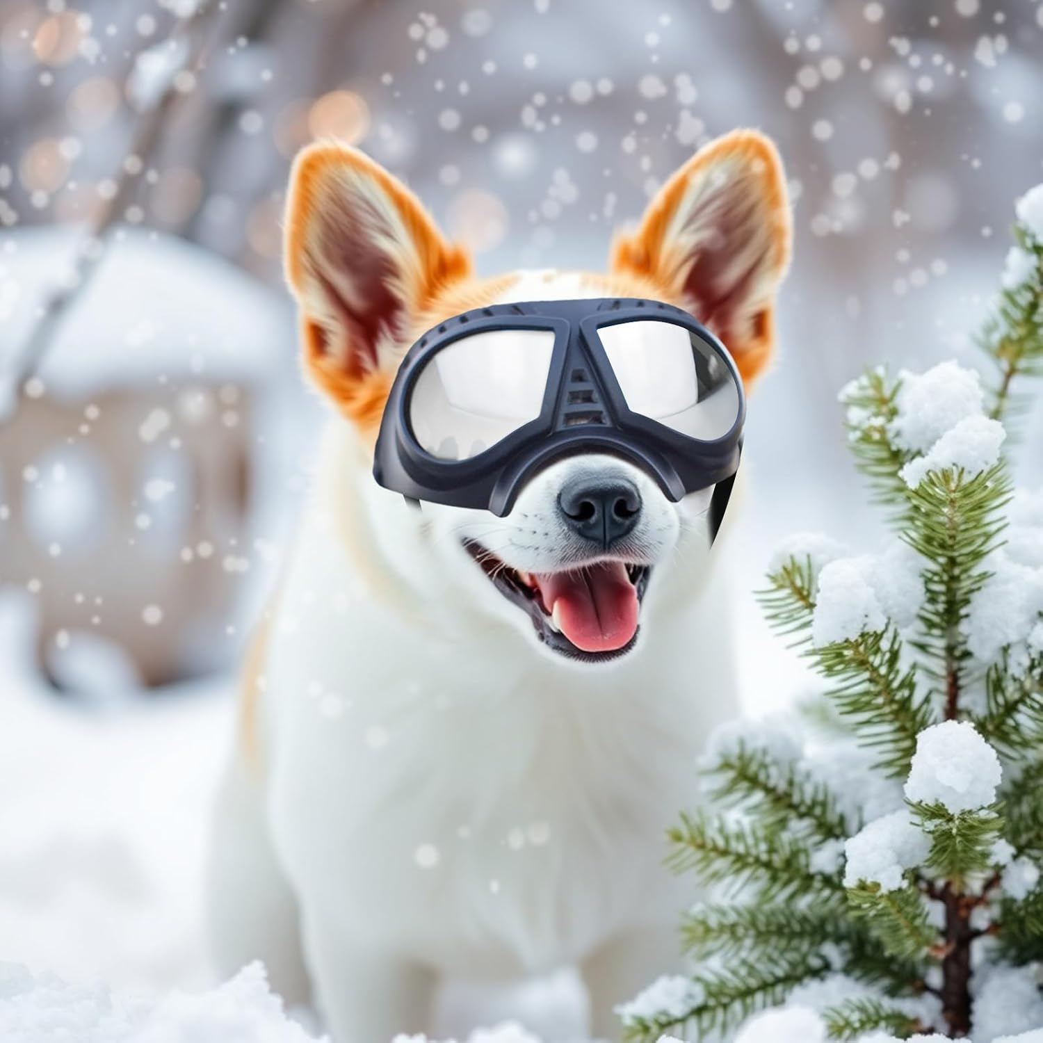 Dog Goggles with Adjustable Strap