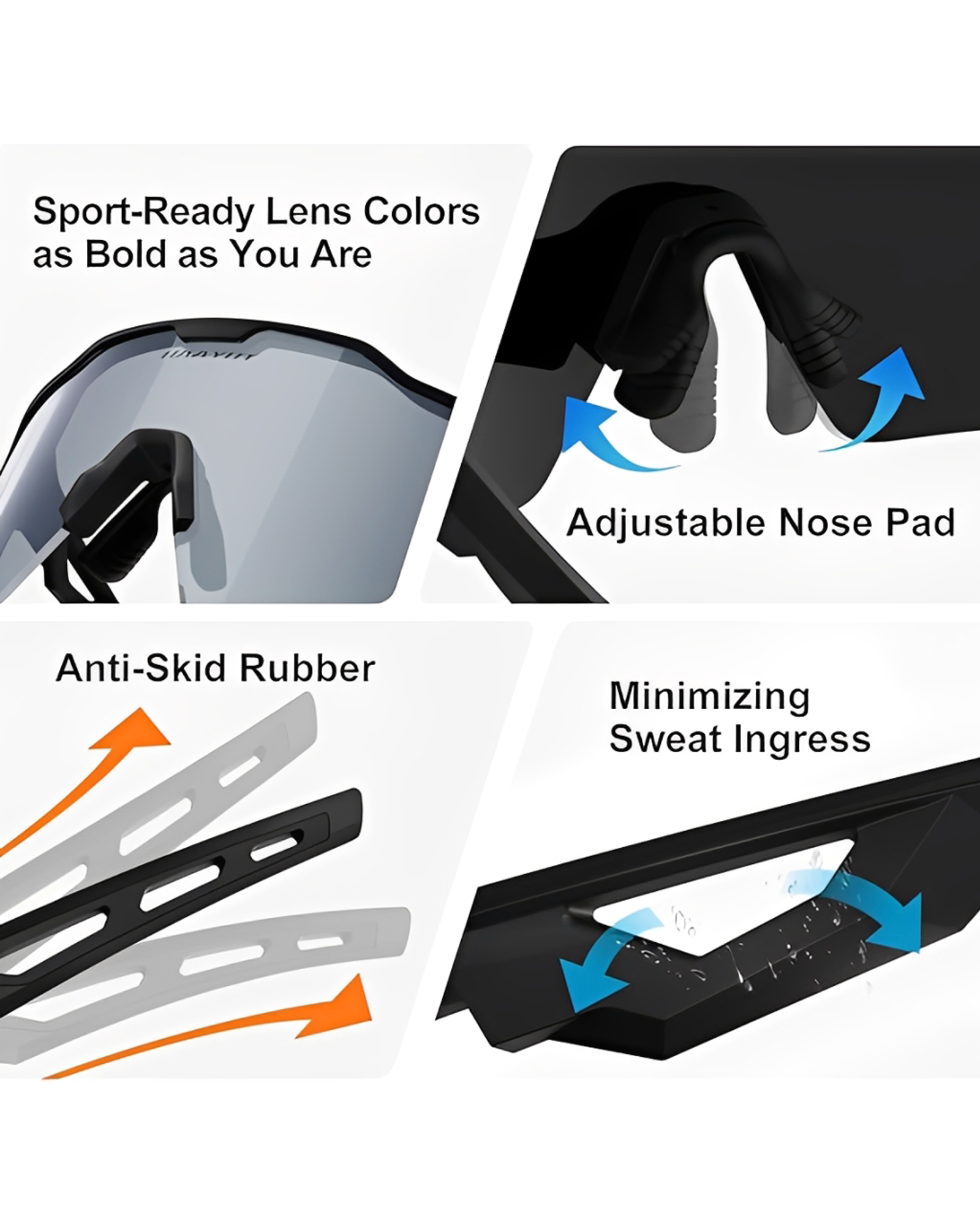 Cycling Sunglasses for Men & Women
