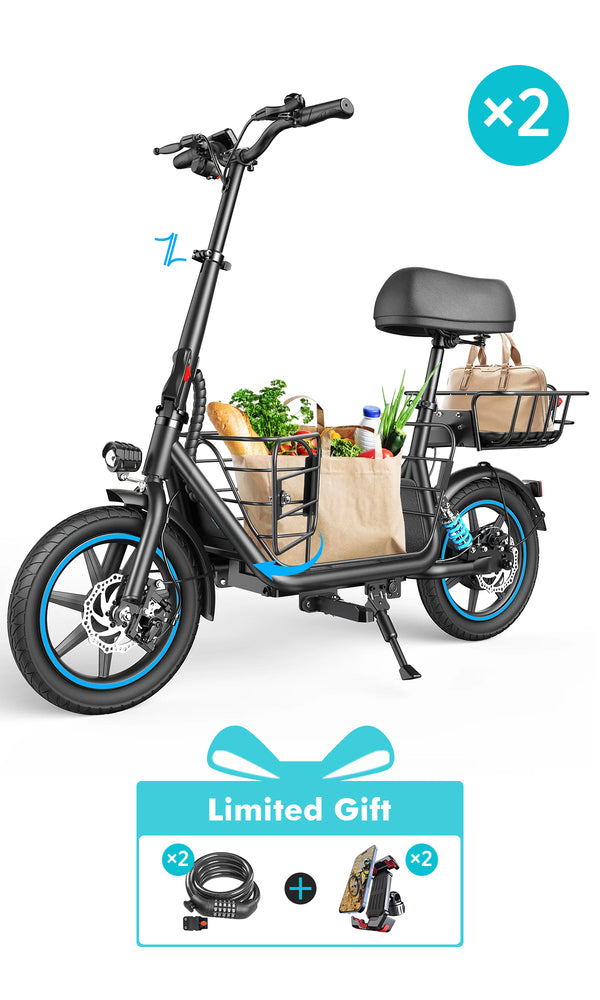 Gyroor C1PLUS Electric Scooter 1000W Partner Pack
