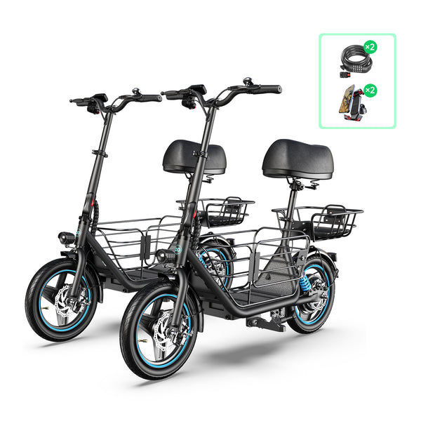 Gyroor C1PLUS Electric Scooter 1000W Partner Pack