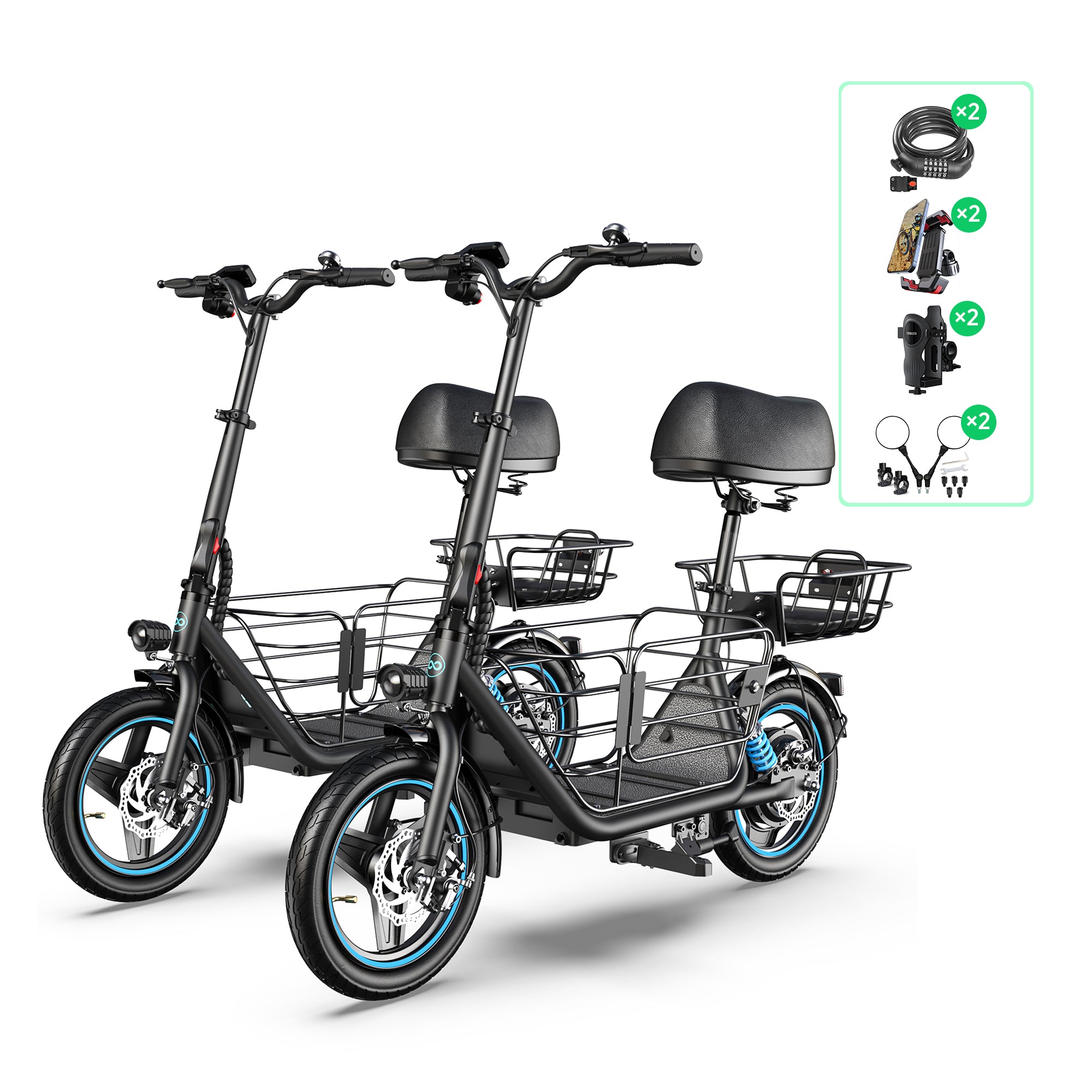 Gyroor C1PLUS Electric Scooter 1000W Ultimate Partner Kit