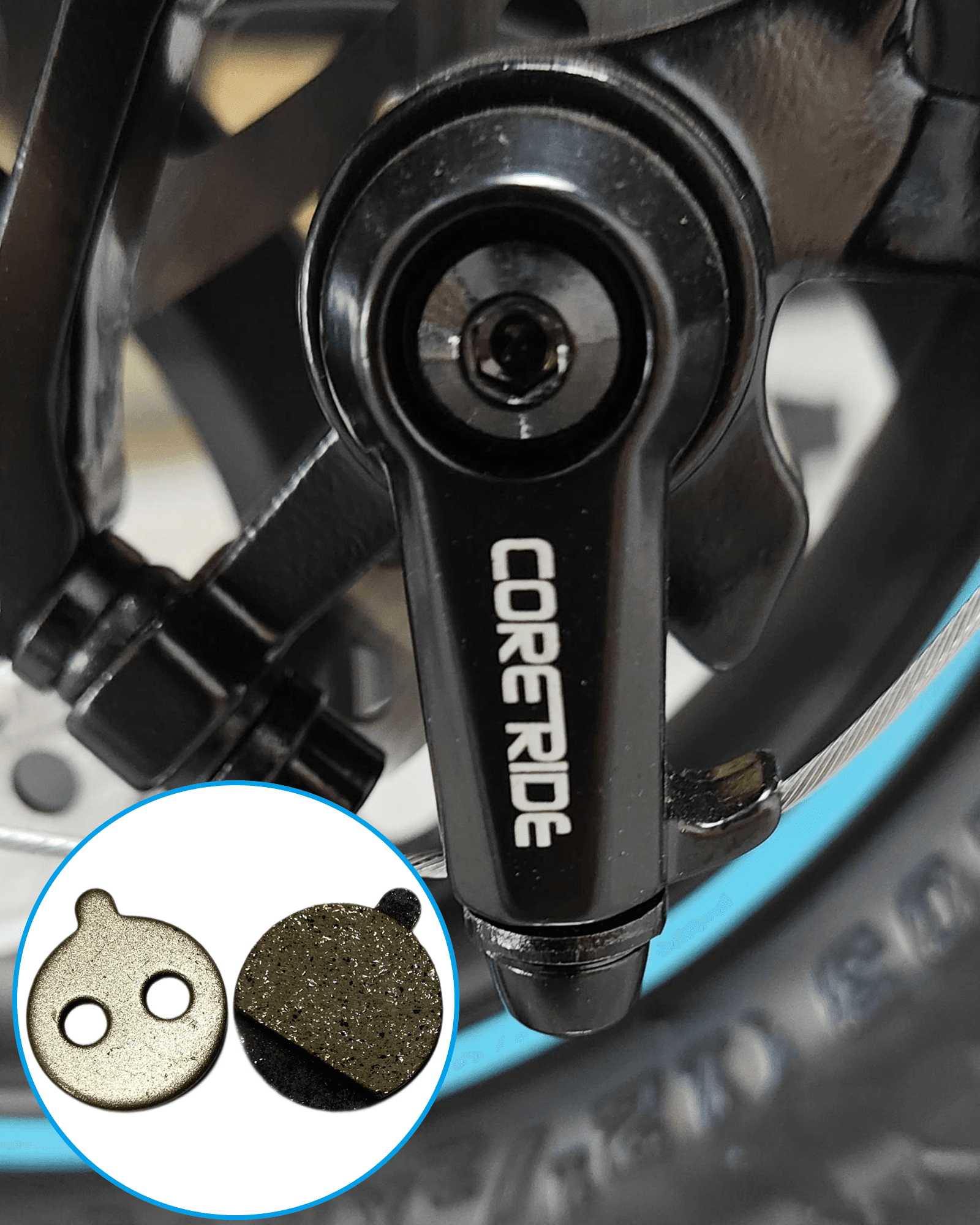 City Electric Bike Disc Brake Pads (Old Version) - Gyroor C3