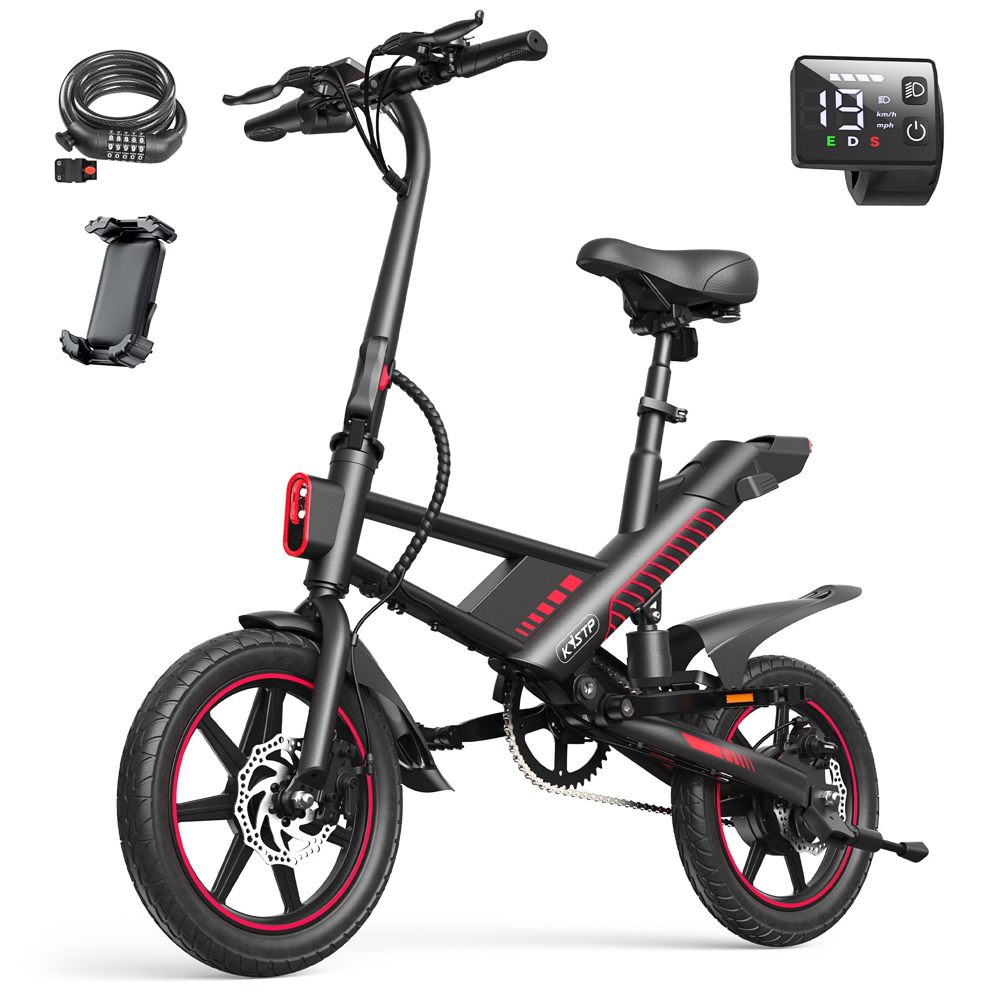 <tc>Gyroor</tc> Bicicleta eléctrica C3 para adultos 450W