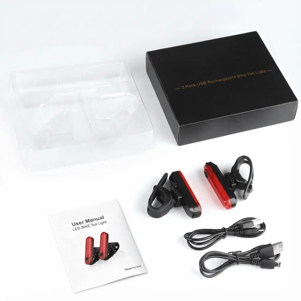 Electric Bike & Scooter Tail Lights 2 Pack GYROOR Taillights-2-pack