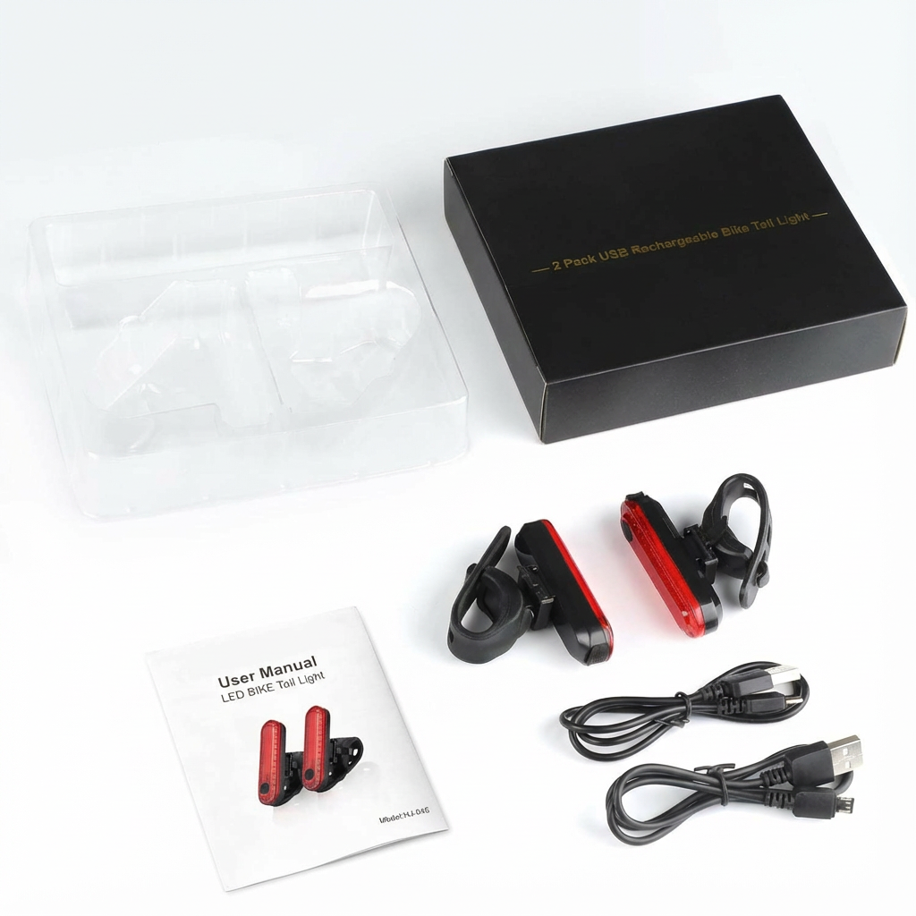 Electric Bike & Scooter Tail Lights 2 Pack