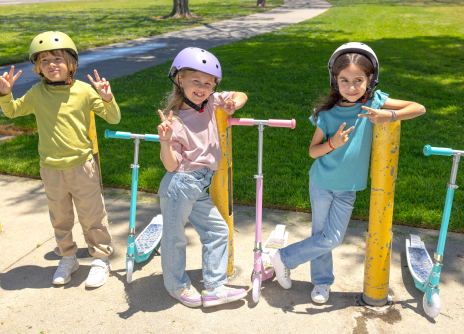 Riding Ks2 electric scooter for kids