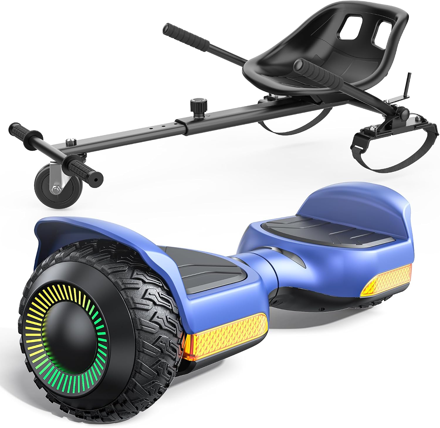 Gyroor G13 Hoverboard 500W with K1 Adjustable Seat Attachment