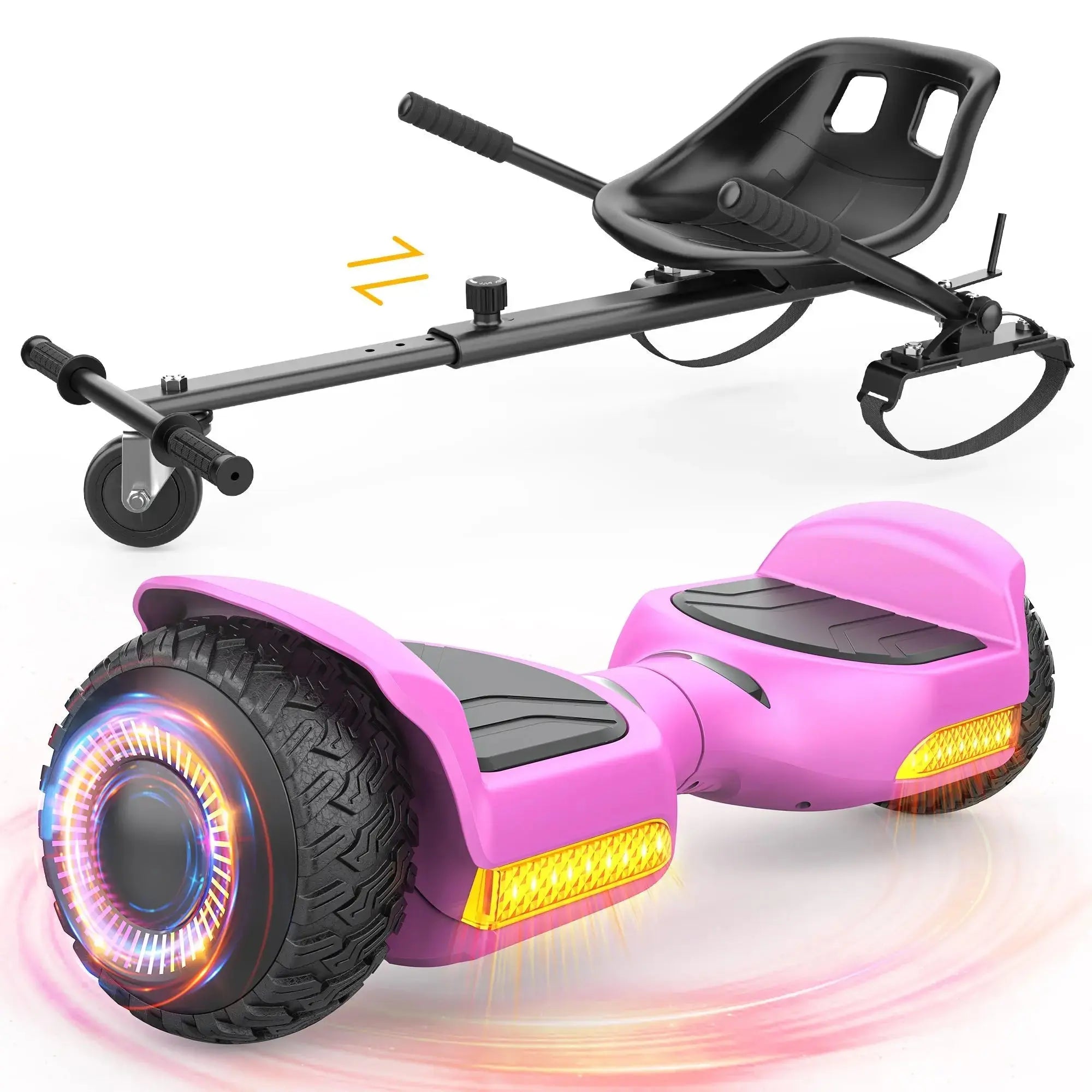 Gyroor G13 hoverboard go-kart bundle complete package overview