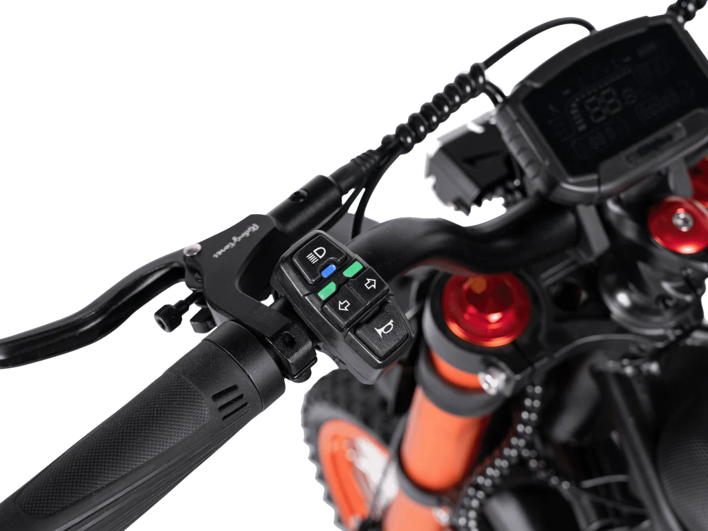 Gyroor GT54 2000W Electric Dirt Bike – 40MPH, 60 Mile Range