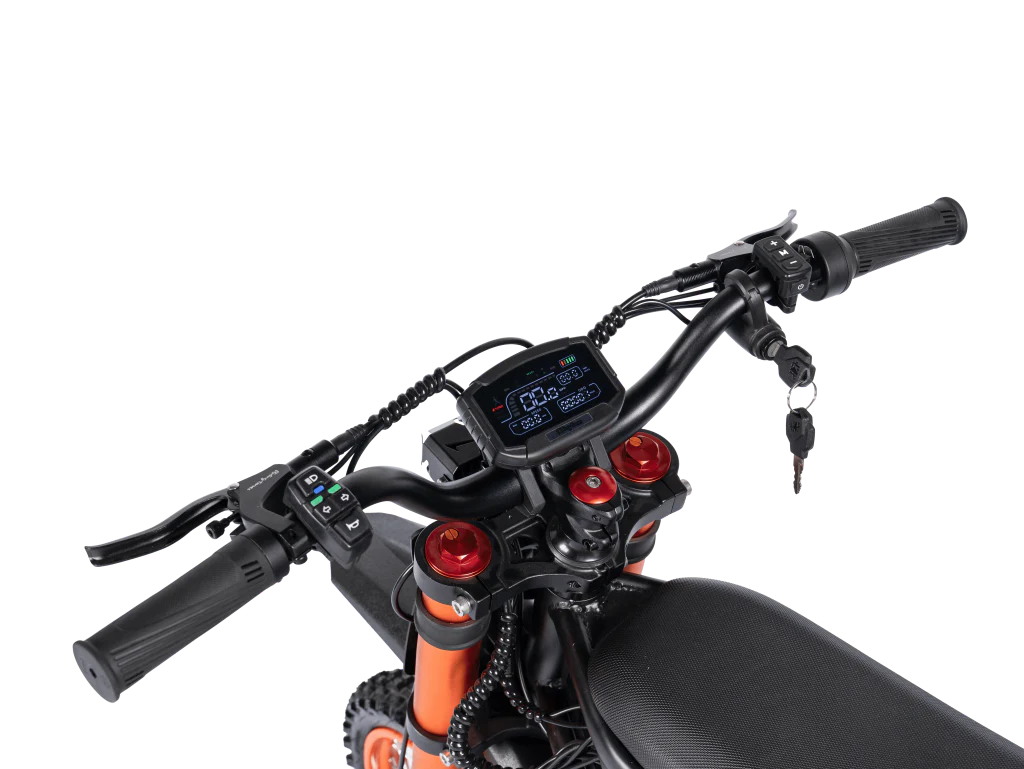 Gyroor GT54 2000W Electric Dirt Bike – 40MPH, 60 Mile Range