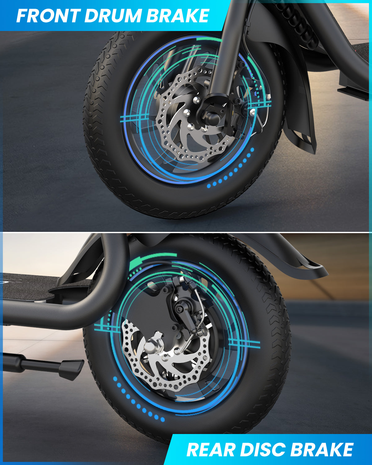 adult scooter long range electric scooter with seat