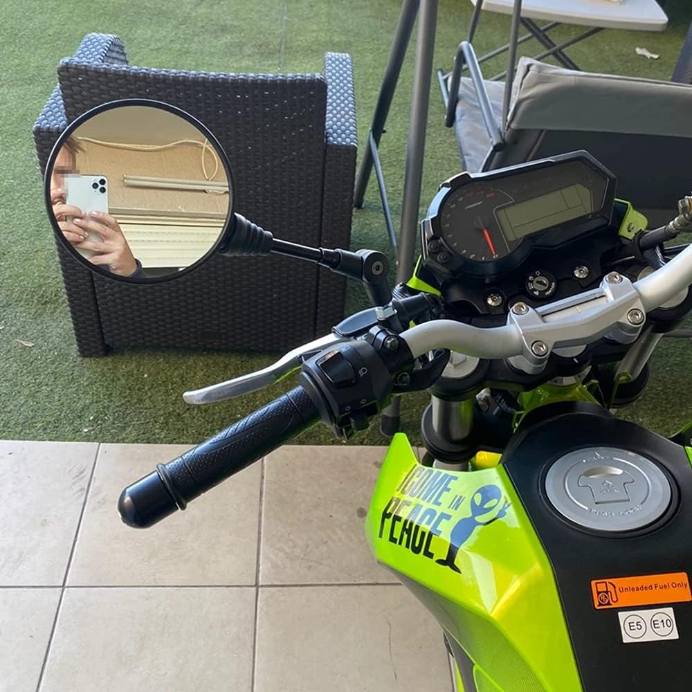 Gyroor Round Folding Mirrors – E-Bike & Scooter