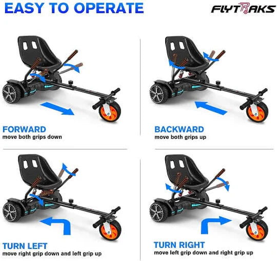hoverboard and seat