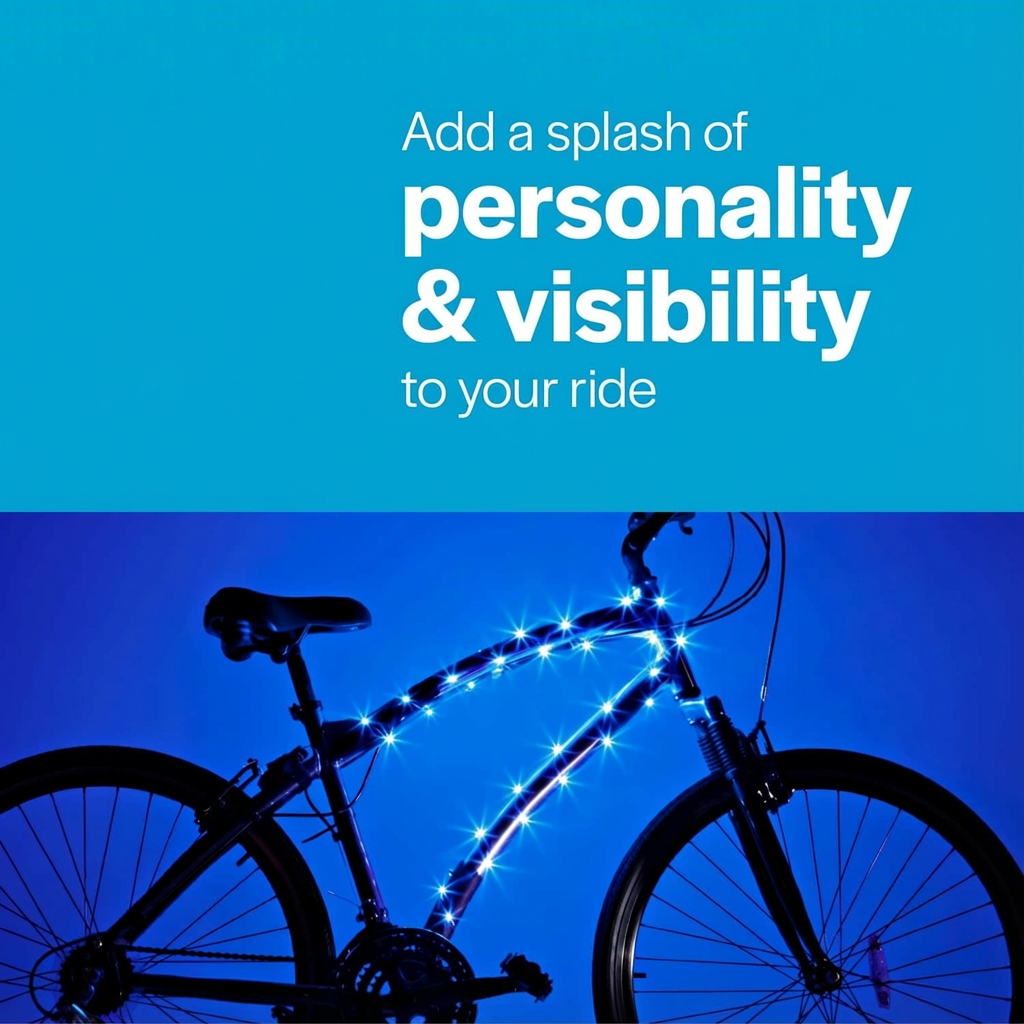 LED Rope Light for E-Bike & Scooter