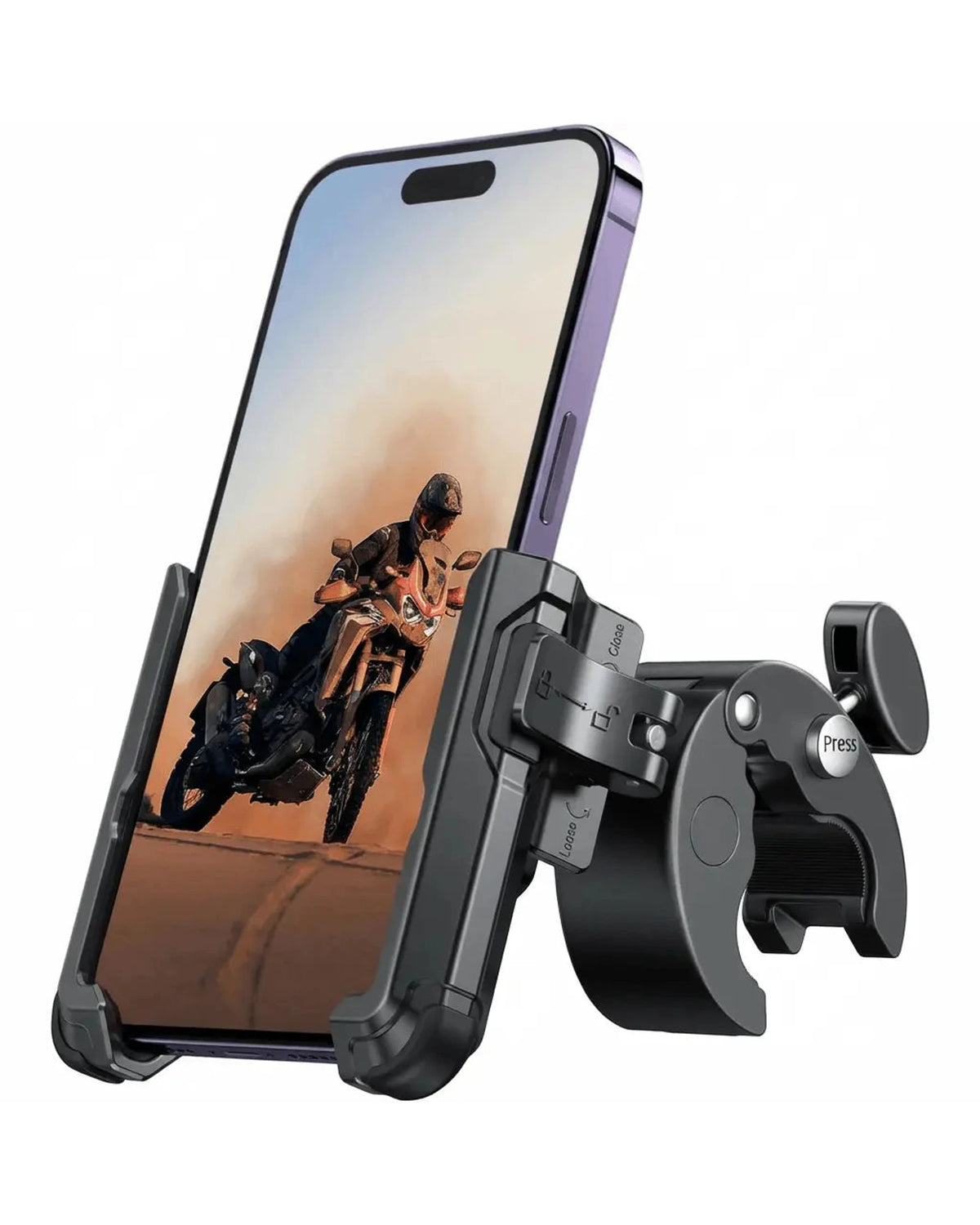 Phone Mount Holder for Ebike & EScooter 【1s Lock & Release】 Phone-Mount-Holder