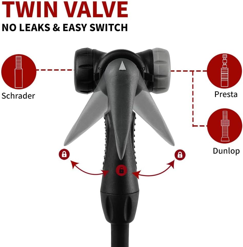 Gyroor Floor Pump for E-bike & scooter