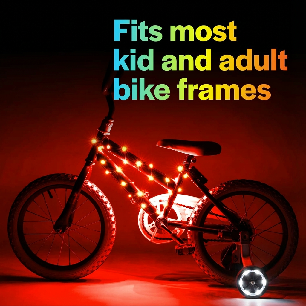 LED Rope Light for E-Bike & Scooter