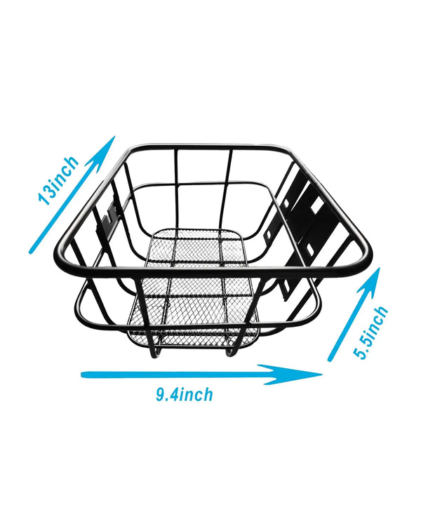 Detachable Rear Cargo Basket for Electric Scooter (No Screws) - Gyroor X2