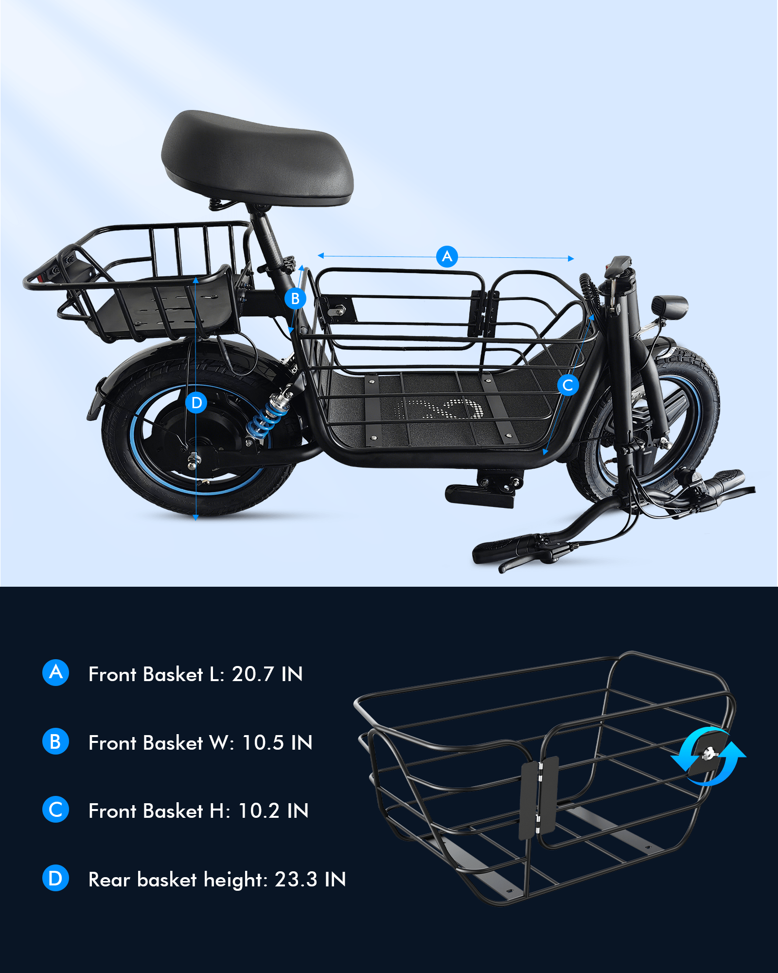 Gyroor C1PLUS Electric Scooter 1000W Ultimate Pet Rider Pack