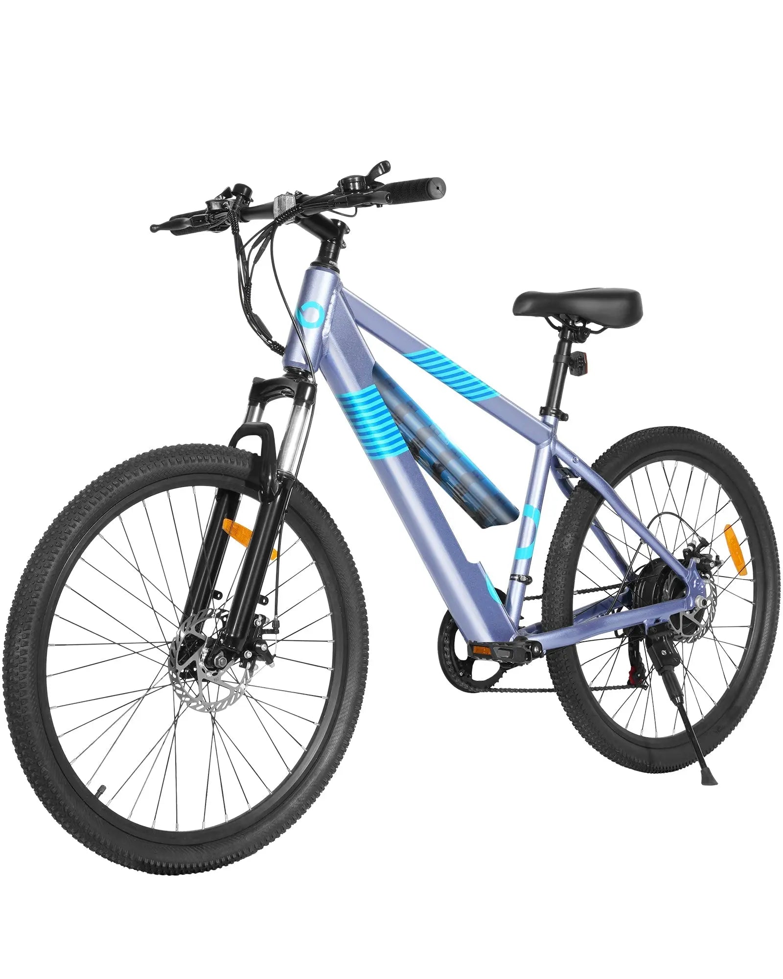 Gyroor EB262 electric bike side profile with aluminum alloy frame