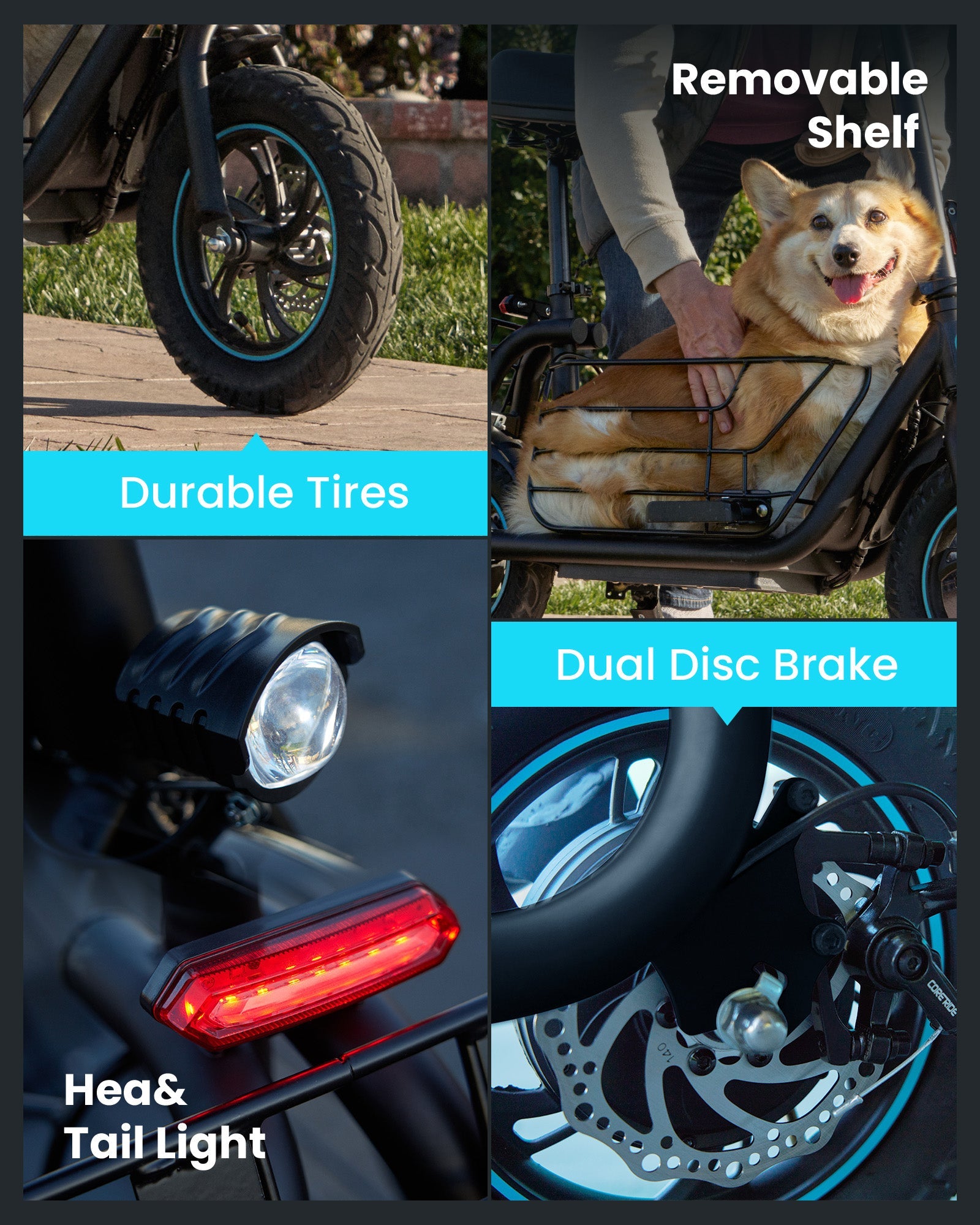 scooter with seat