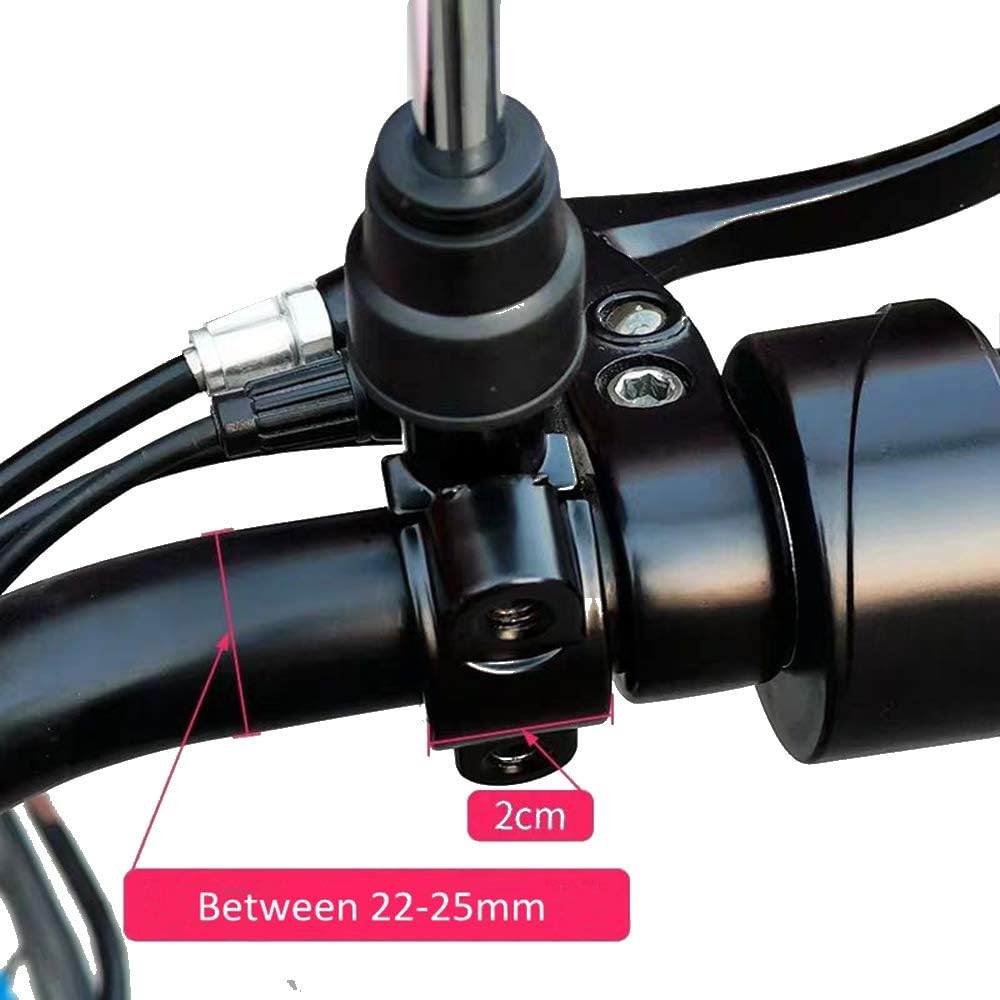 Gyroor Round Folding Mirrors – E-Bike & Scooter