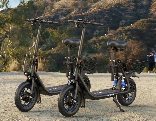 sit down electric scooter