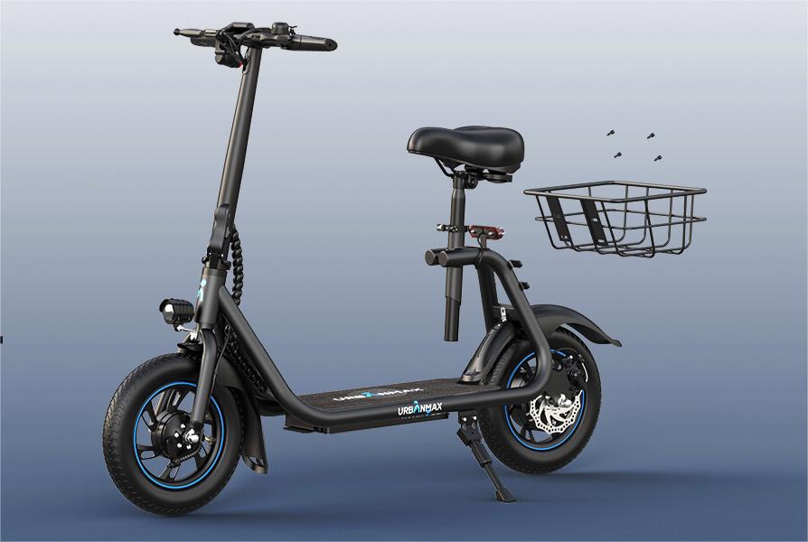 Get Around Town with Ease: Introducing the Gyroor C1 Folding Electric Scooter for Adults