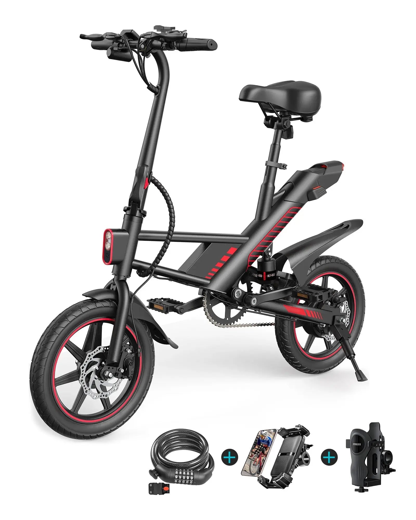 Gyroor C3 Electric Bike 700W Commuter Essentials Kit Electric Bike