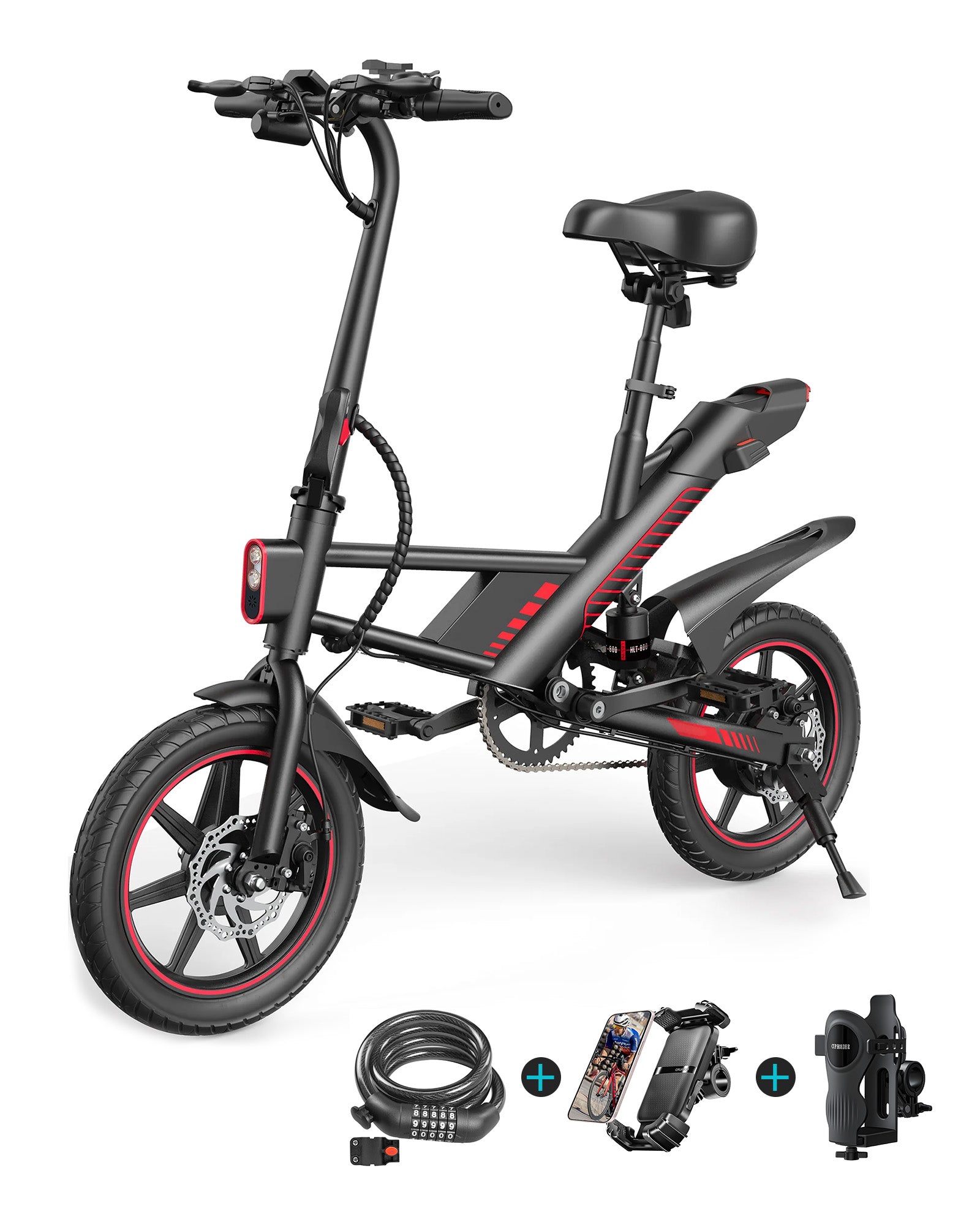 Gyroor C3 Electric Bike 700W Commuter Essentials Kit