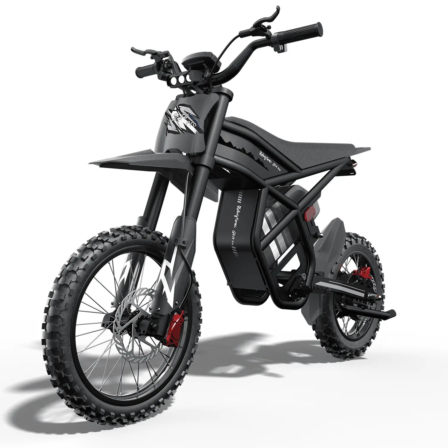Gyroor GT54Pro electric dirt bike full suspension close-up