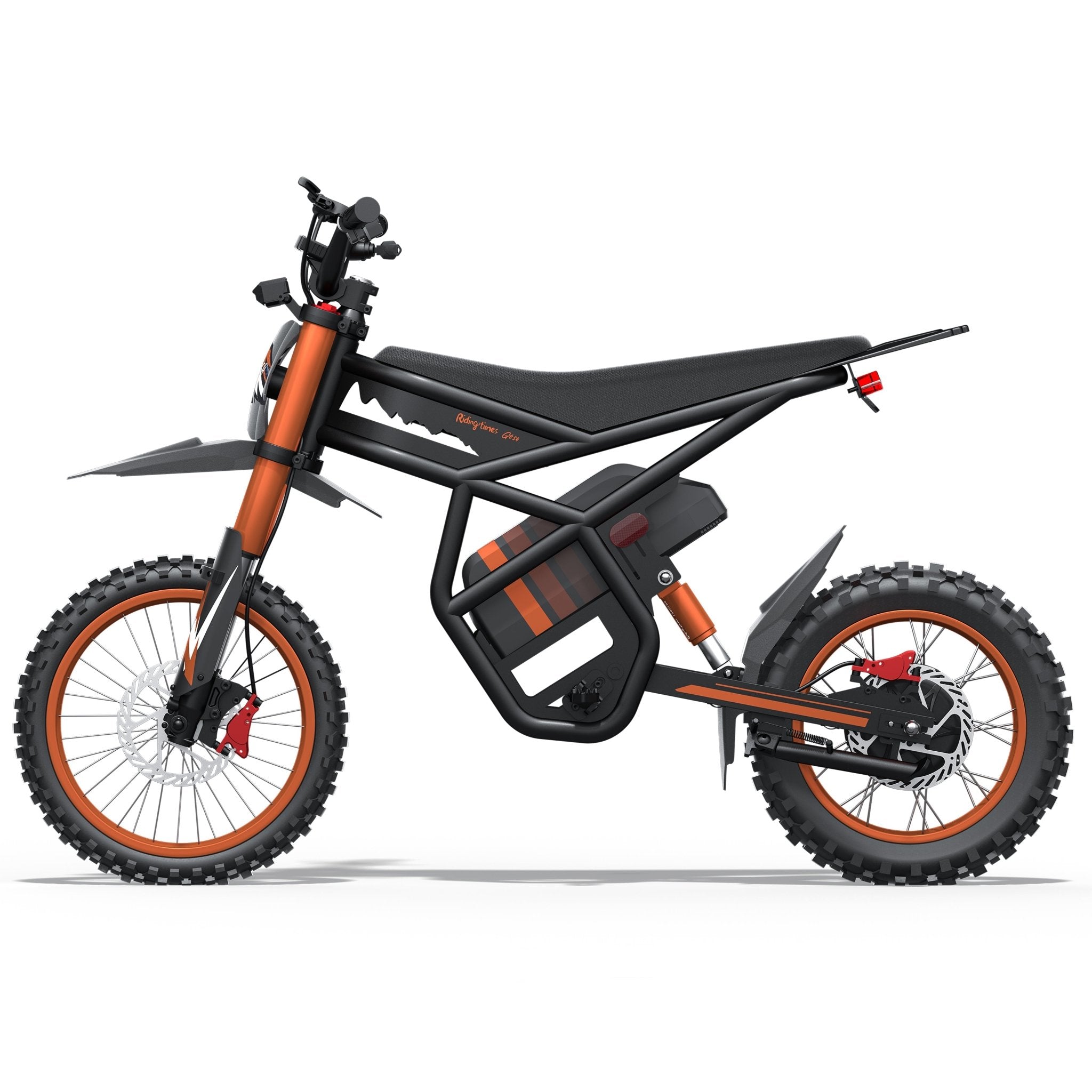 Vélo de saleté électrique, moto électrique 2400W (pic), max 37 mph et 85 milles de longueur (amélioré)