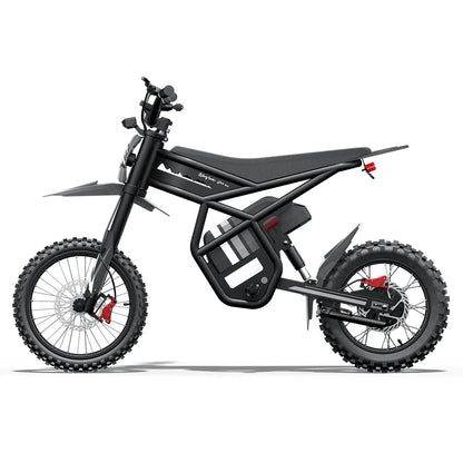 Gyroor GT54Pro 3000W electric dirt bike, main side profile view