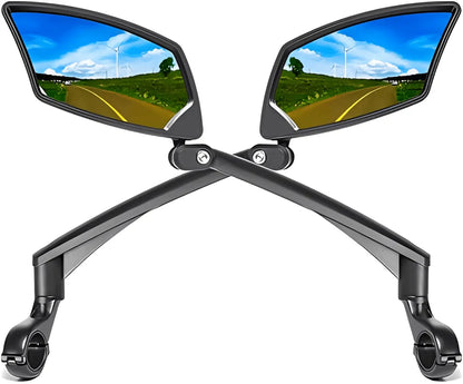 Ajustable and Rotatable Handlebar Mirror - E-Bike & Scooter Handlebar-Mirror