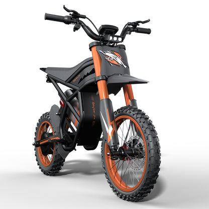 Gyroor GT54 2000W Electric Dirt Bike – 40MPH, 60 Mile Range