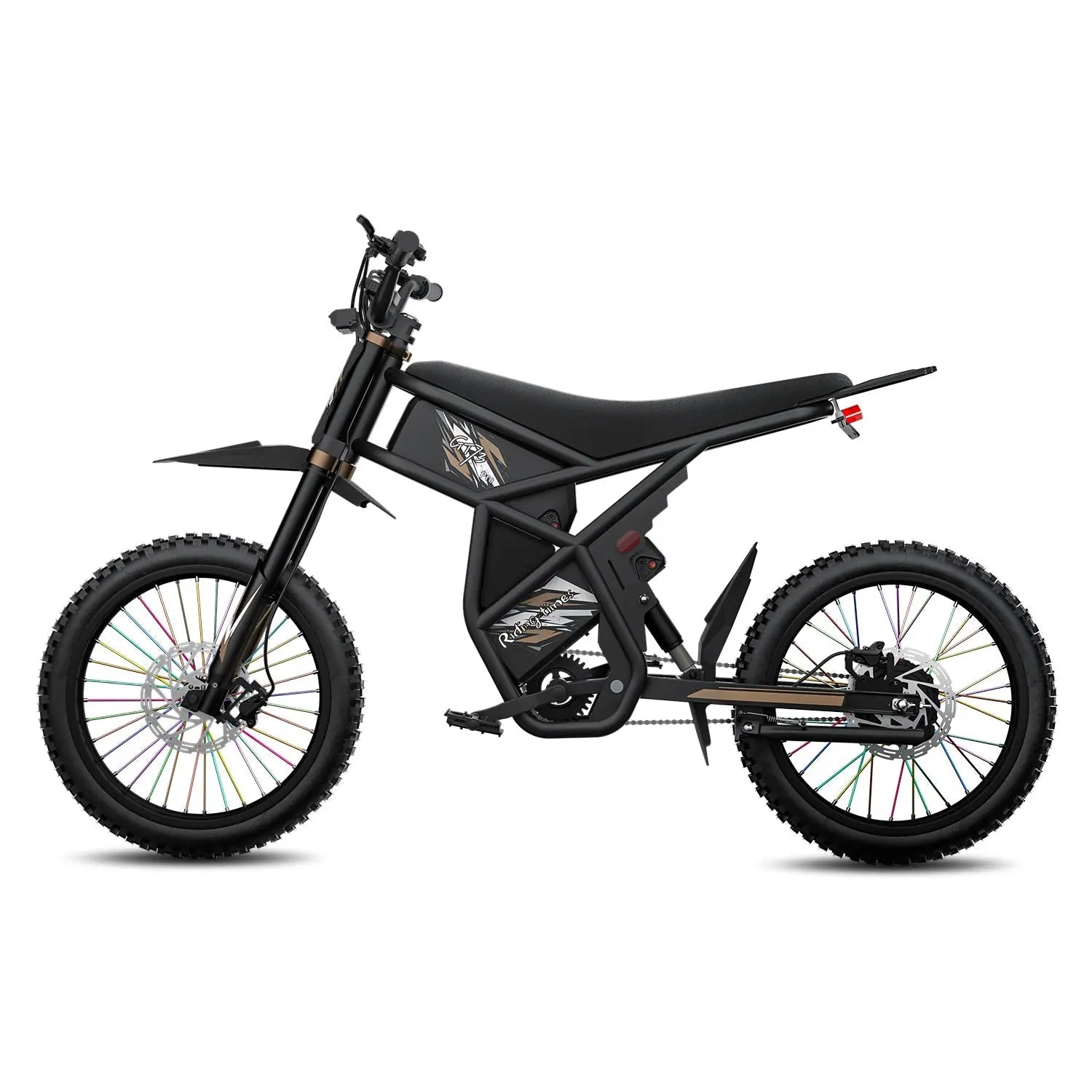 Gyroor GT73Pro 3000W electric dirt bike, main side profile view