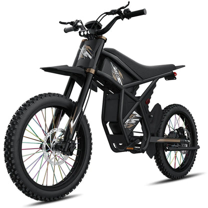 Gyroor GT73Pro electric dirt bike hydraulic disc brakes detail