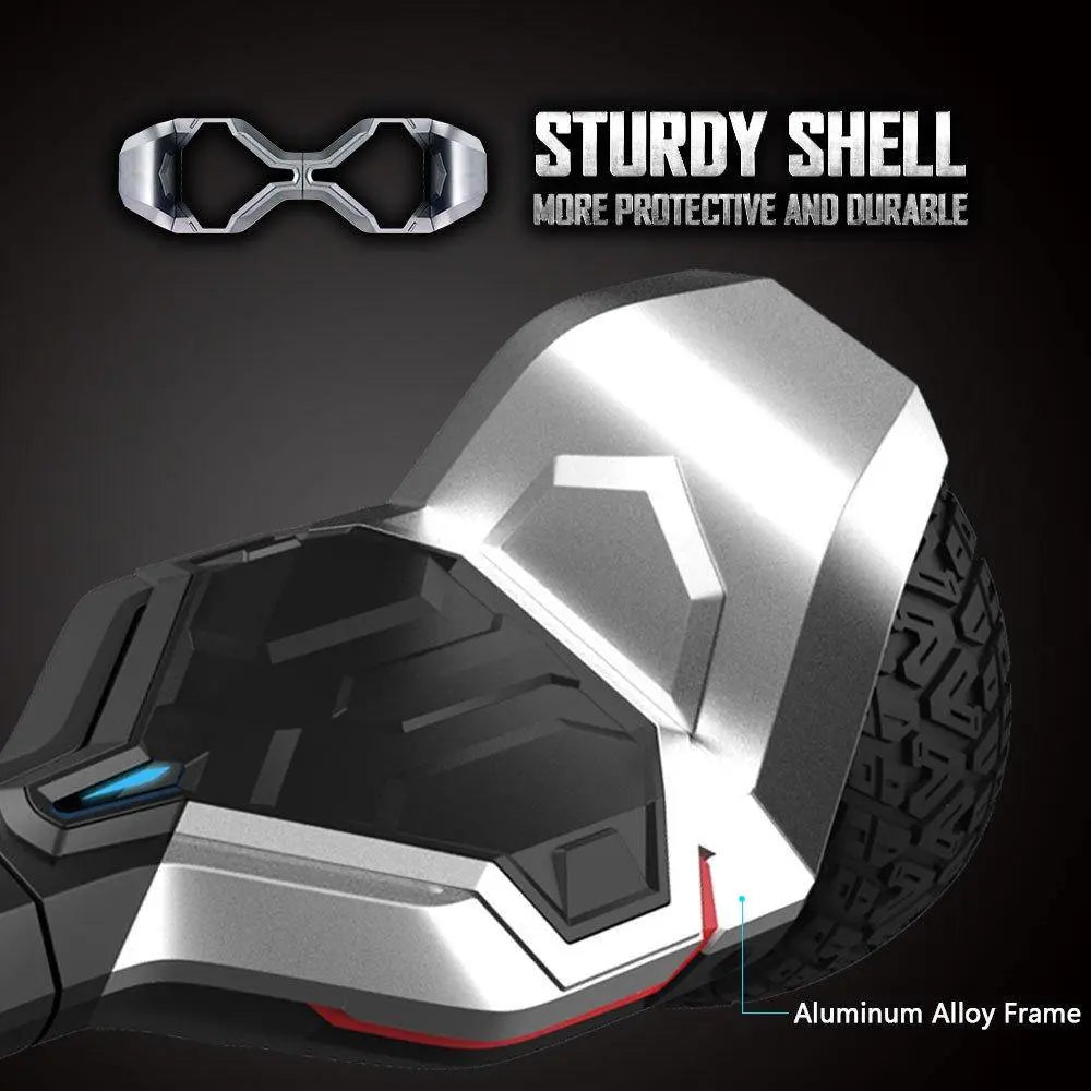 Gyroor G2 hoverboard go-kart bundle rear view