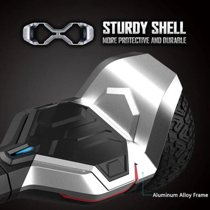 Gyroor G2 hoverboard go-kart bundle rear view
