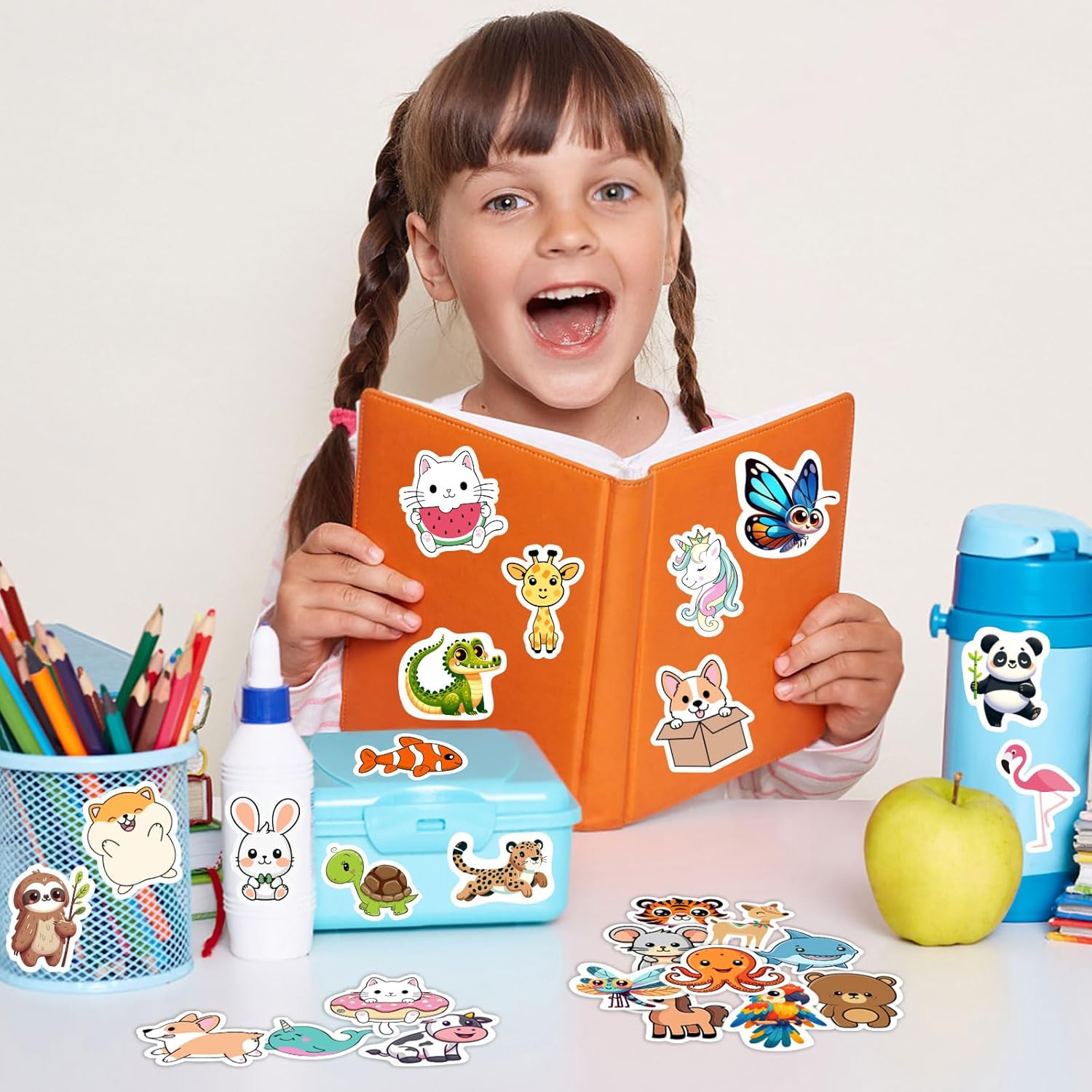 100 PCS Stickers for Kids