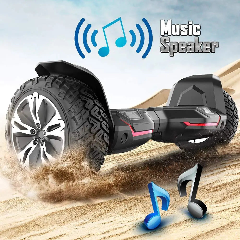Gyroor G2 all-terrain hoverboard off-road with music speaker