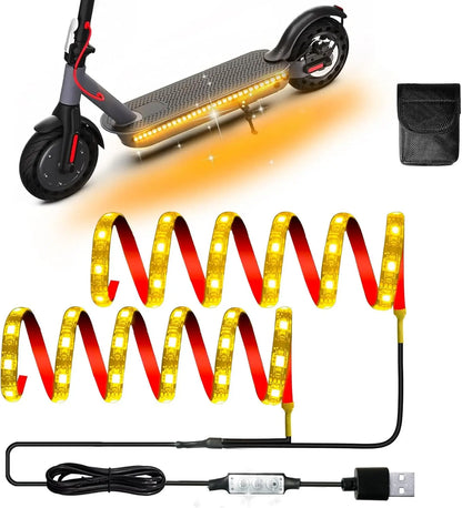 Led Lights for Scooter Night Riding GYROOR Led-Lights-Green Led-Lights-Blue Led-Lights-Pink Led-Lights-Red Led-Lights-White Led-Lights-Yellow