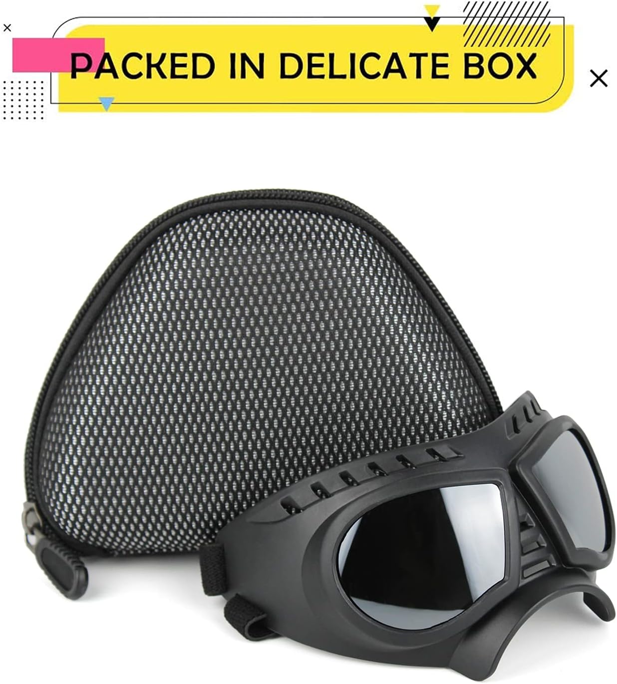 Dog Goggles with Adjustable Strap