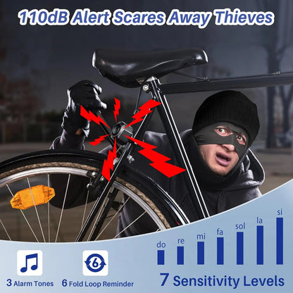 Anti-Theft Alarm for Electric Scooters & Electric Bike Alarm