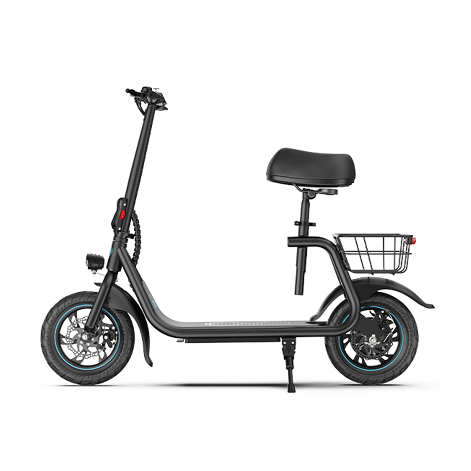 Gyroor C1 Electric Scooter – 450W, Seat & Rear Basket
